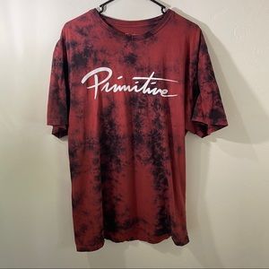 Tie dye short sleeve shirt